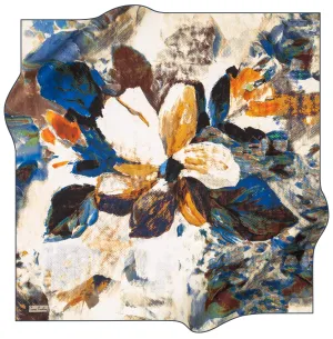 Pierre Cardin Nina Floral Silk Scarf No. 23