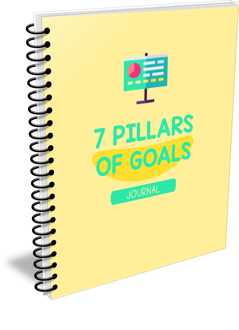 "7 Pillars of Goals" Printable Journal