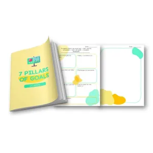 "7 Pillars of Goals" Printable Journal