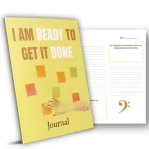 "I am Ready to Get it Done" Printable Journal