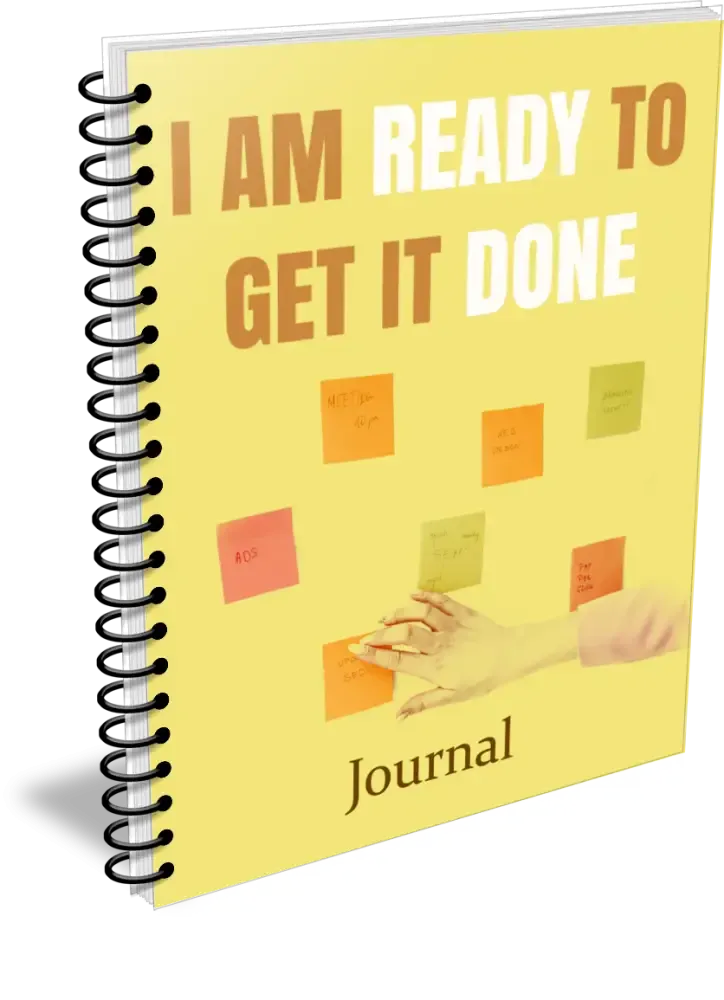 "I am Ready to Get it Done" Printable Journal