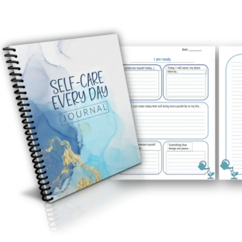 "Self-Care Everyday" Printable Journal with Private Label Rights