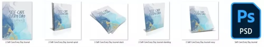 "Self-Care Everyday" Printable Journal with Private Label Rights