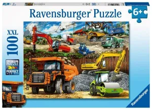 Ravensburger Construction Vehicles Puzzle 100pc