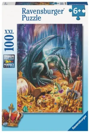Ravensburger Dragons Treasure Puzzle 100pc