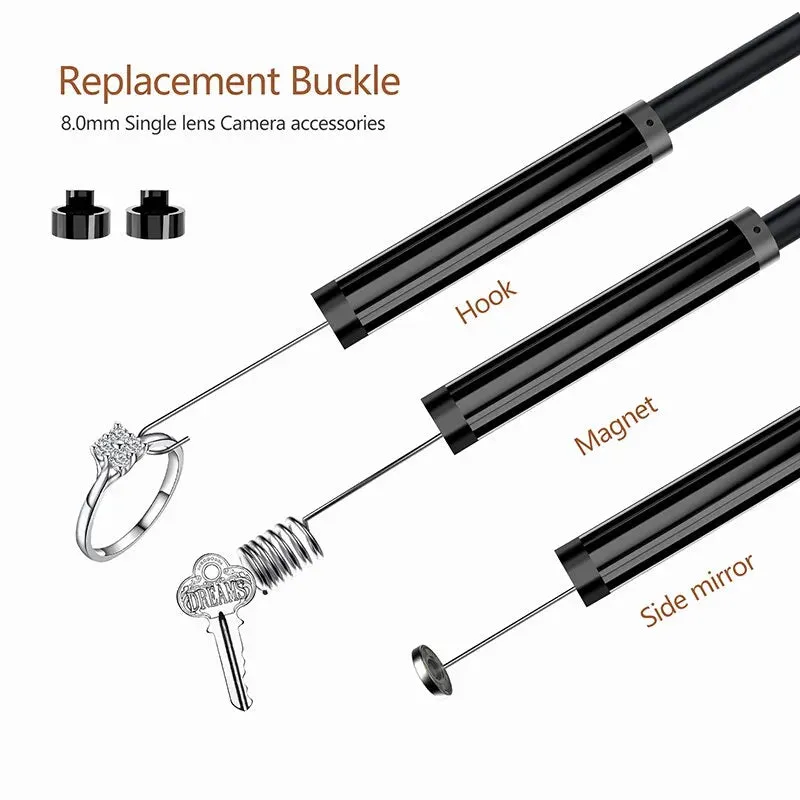 Screen Industrial Endoscope Camera HD1080P Pipe Sewer Inspection