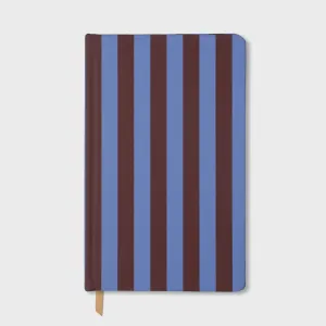 Soft Touch Journal - Purple   Nutmeg Stripe