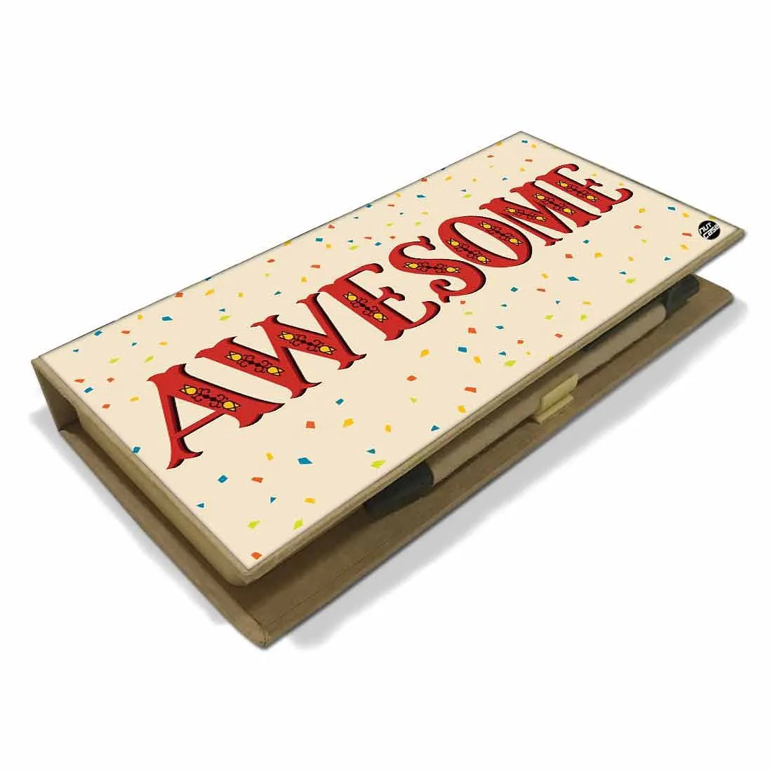 Stationery Kit Desk Organizer Memo Notepad - Awesome