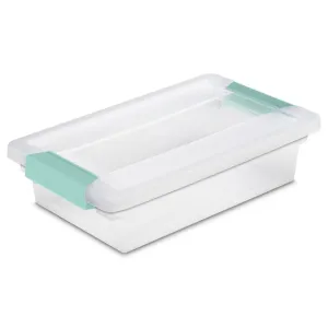 Sterilite Latch Storage Box With Lid 11x6.5x2.75" 1pc