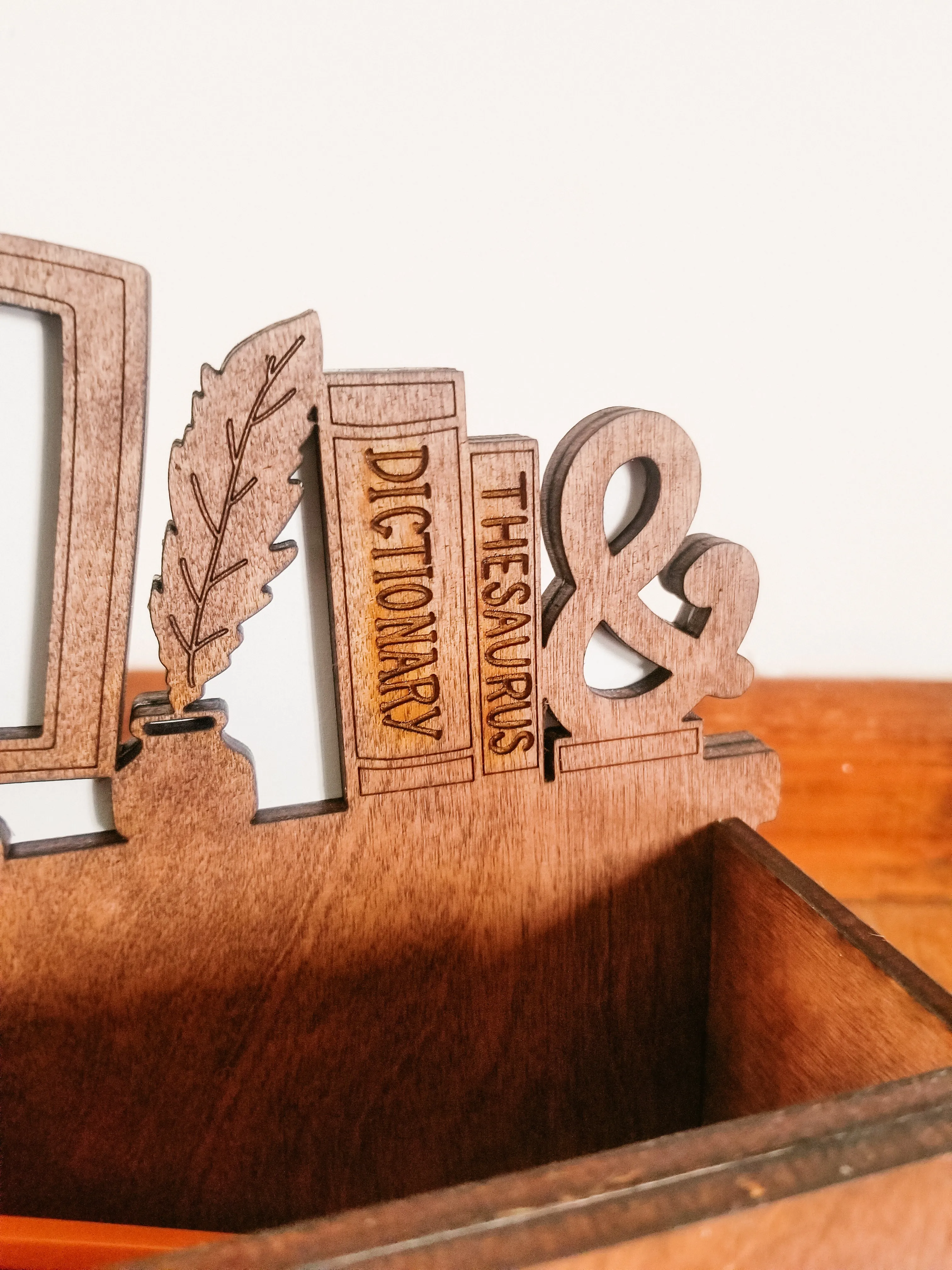 Teacher Desk Pencil Organizer // Customized Teacher Gift