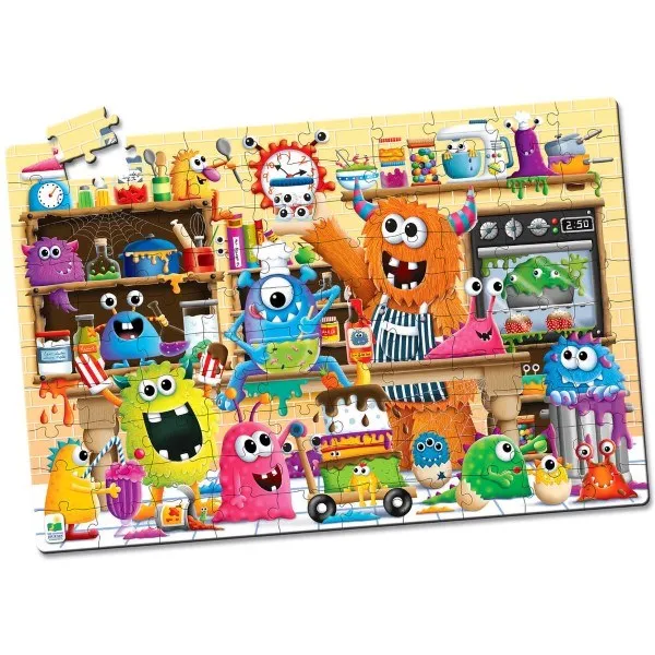 The Learning Journey Puzzle Double Glow in the Dark Monsters