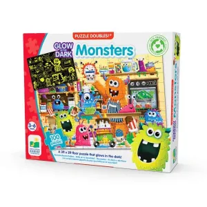 The Learning Journey Puzzle Double Glow in the Dark Monsters