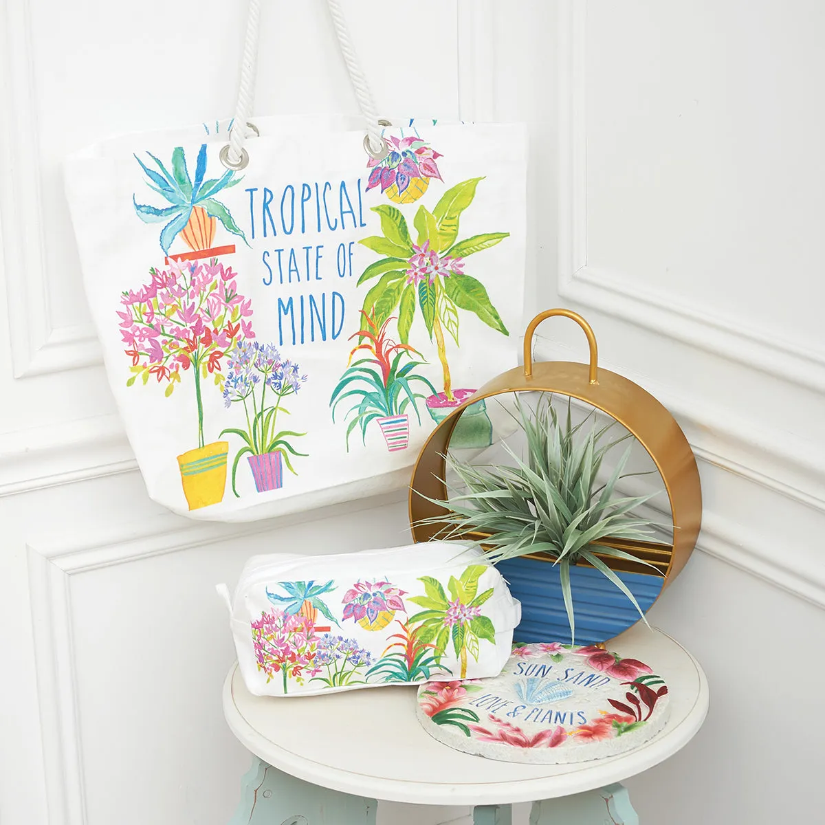 Tropical Cosmetic Bag