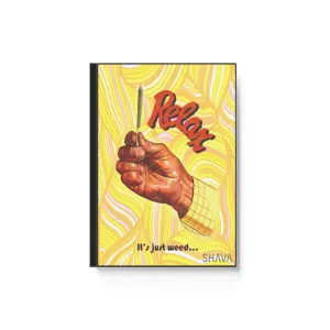 VCC  Journals & Notebooks Hard Backed Journal /  Relax Its Just Weed