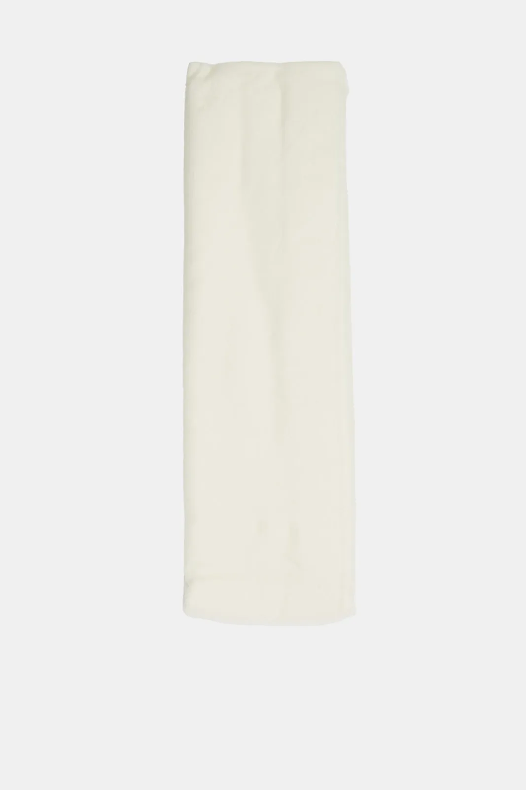 Women White Embellished Knitted Scarf
